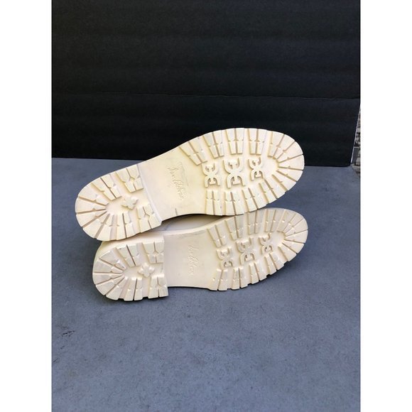 Sam Edelman Womens Lydell Combat Boot 5 Modern Ivory Size 10 - Picture 5 of 8